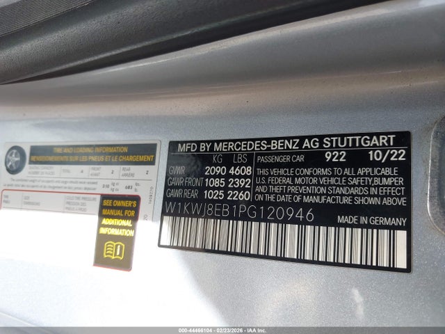 2023 MERCEDES-BENZ C 300 W1KWJ8EB1PG120946 Photo 8