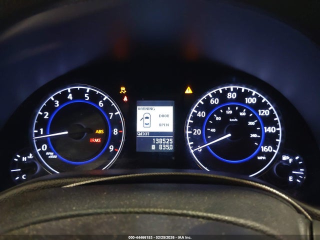 2013 Infiniti G37 Sport მანქანა იყიდება აუქციონზე, vin: JN1CV6AP0DM300099, აუქციონის ნომერი: 44466153