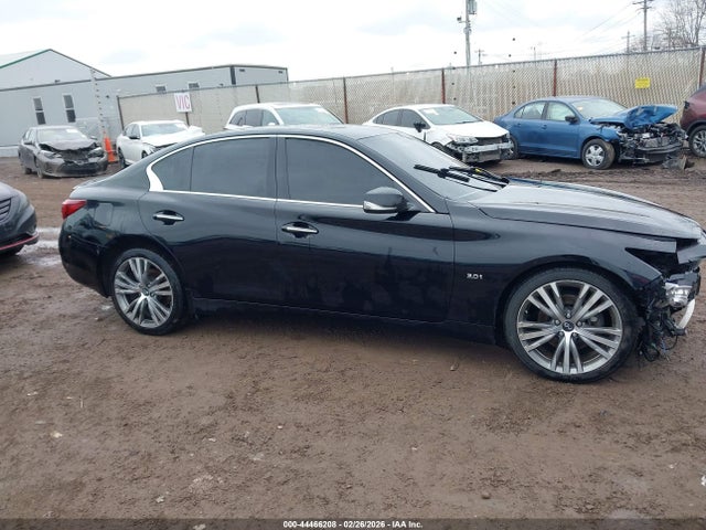 Продажа на аукционе авто 2018 Infiniti Q50 3.0t Luxe/3.0t Sport, vin: JN1EV7AR9JM443936, номер лота: 44466208