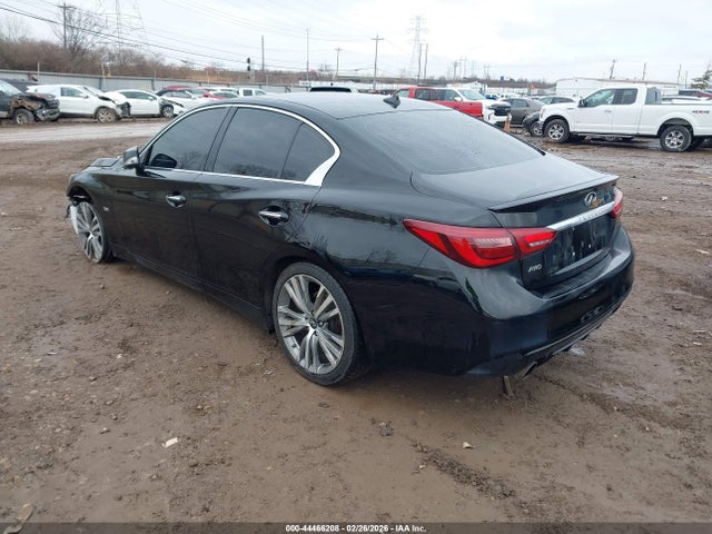 Продажа на аукционе авто 2018 Infiniti Q50 3.0t Luxe/3.0t Sport, vin: JN1EV7AR9JM443936, номер лота: 44466208