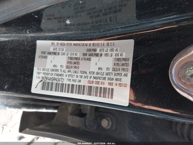 2024 MAZDA MAZDA3 3MZBPAAM2RM434701 Photo 8