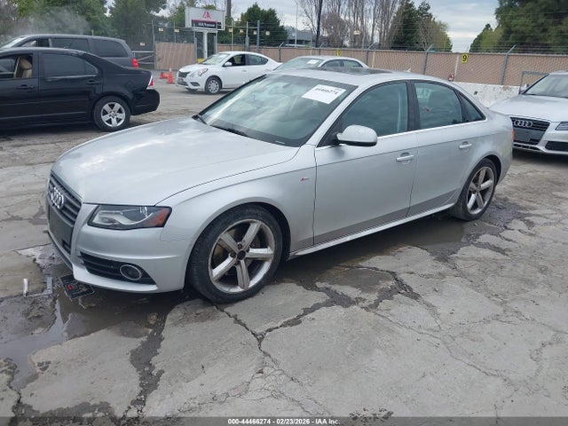 2012 AUDI A4 WAUFFAFL3CN001115 Photo 1