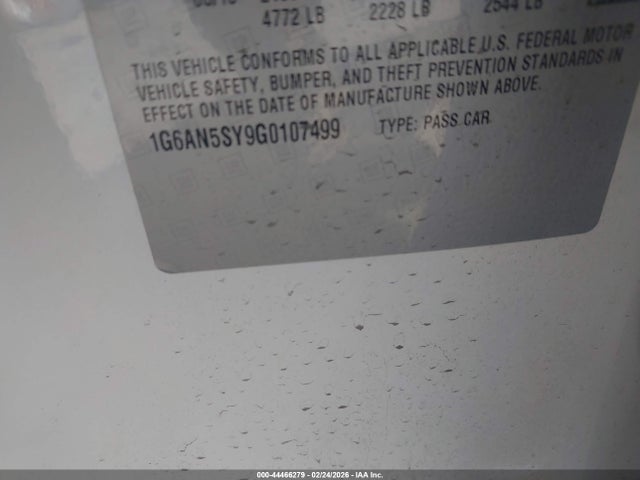 2016 CADILLAC ATS-V 1G6AN5SY9G0107499 Photo 8