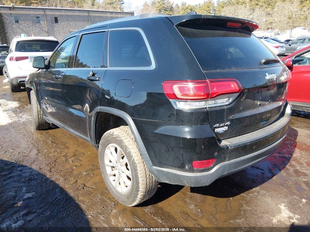 2021 Jeep Grand Cherokee Laredo E 4x4 მანქანა იყიდება აუქციონზე, vin: 1C4RJFAG6MC590096, აუქციონის ნომერი: 44466385