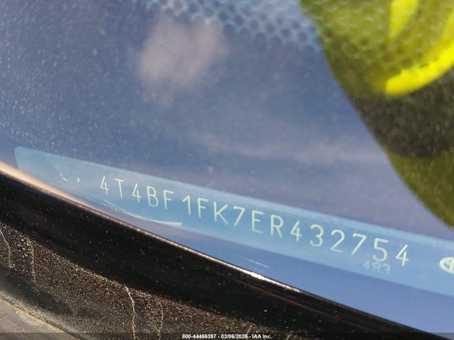 Продаж на аукціоні авто 2014 Toyota Camry Le, vin: 4T4BF1FK7ER432754, номер лоту: 44466397