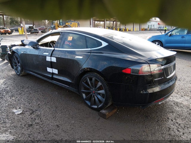 2014 TESLA MODEL S 5YJSA1S17EFP30384 Photo 2