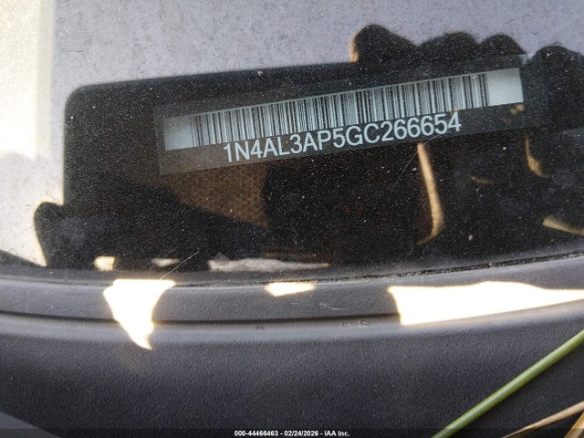 1N4AL3AP5GC266654 Nissan Altima 2.5 S