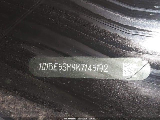1G1BE5SM9K7145192 Chevrolet CRUZE LT