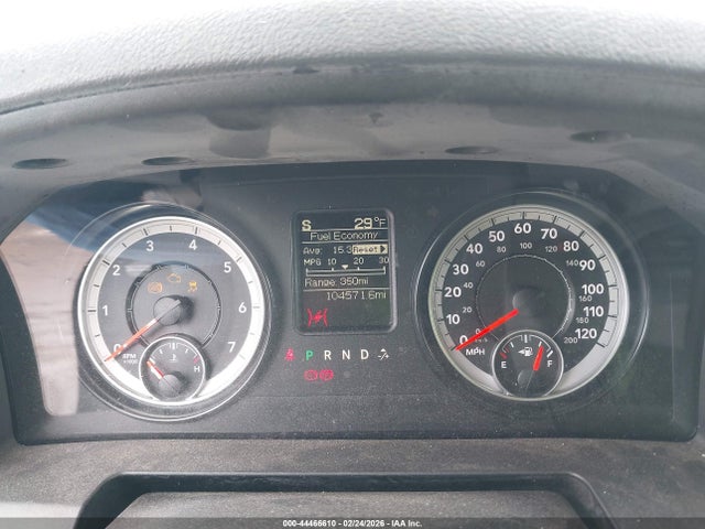 2016 Ram 1500 Slt მანქანა იყიდება აუქციონზე, vin: 1C6RR7GTXGS345547, აუქციონის ნომერი: 44466610