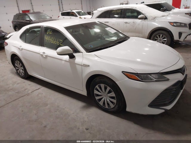 2018 TOYOTA CAMRY HYBRID 4T1B31HK3JU502020