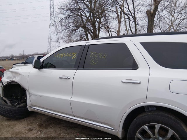 Aukcja sprzedaży 2017 Dodge Durango Citadel Anodized Platinum Awd, vin: 1C4SDJET8HC752464, numer aukcji: 44466678