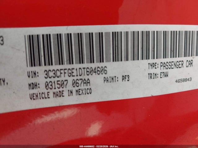 2013 FIAT 500E 3C3CFFGE1DT604606 Photo 8