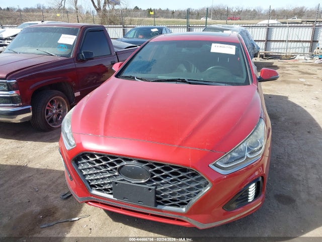44466756 :رقم المزاد ، 5NPE34AF8JH601975 vin ، 2018 Hyundai Sonata Sport مزاد بيع