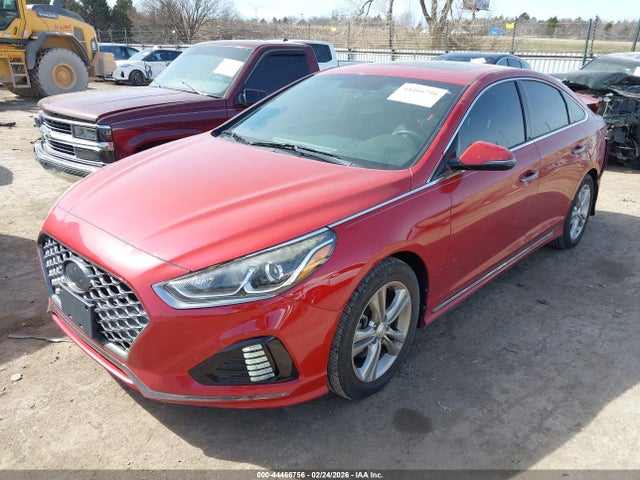 44466756 :رقم المزاد ، 5NPE34AF8JH601975 vin ، 2018 Hyundai Sonata Sport مزاد بيع