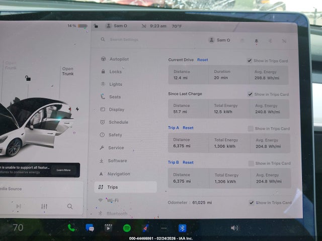 Auction sale of the 2020 Tesla Model 3, vin: 5YJ3E1EA8LF509555, lot number: 44466861