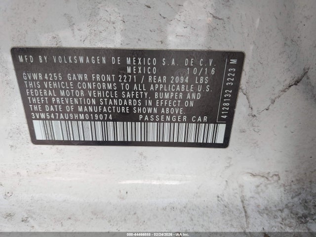 2017 VOLKSWAGEN GOLF GTI 3VW547AU9HM019074 Photo 8