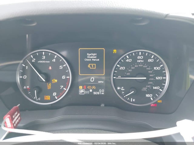 2025 Subaru Crosstrek Premium მანქანა იყიდება აუქციონზე, vin: JF2GUHDC5SH254315, აუქციონის ნომერი: 44466898