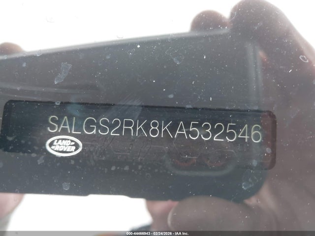 2019 LAND ROVER RANGE ROVER SALGS2RK8KA532546 Photo 8