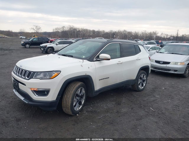 44466972 :رقم المزاد ، 3C4NJDCB4MT556716 vin ، 2021 Jeep Compass Limited 4x4 مزاد بيع