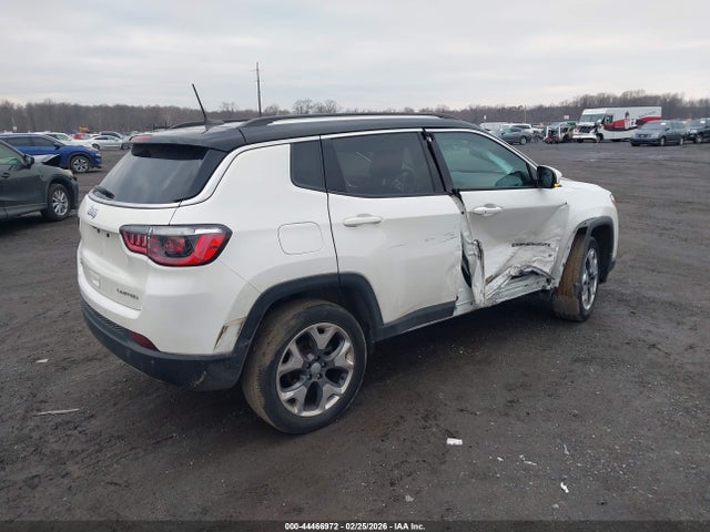 44466972 :رقم المزاد ، 3C4NJDCB4MT556716 vin ، 2021 Jeep Compass Limited 4x4 مزاد بيع