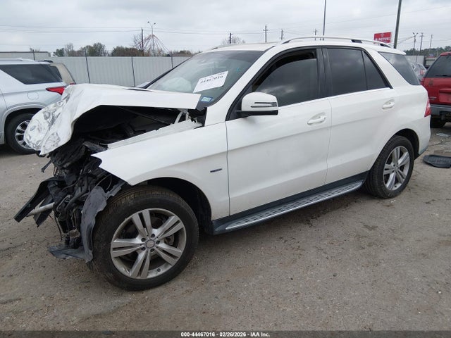 Продаж на аукціоні авто 2012 Mercedes-benz Ml 350 4matic, vin: 4JGDA5HB4CA062075, номер лоту: 44467016