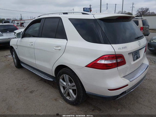 Продаж на аукціоні авто 2012 Mercedes-benz Ml 350 4matic, vin: 4JGDA5HB4CA062075, номер лоту: 44467016