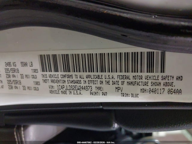 Jeep Cherokee Limited 2014 1C4PJLDS2EW244973 Image 9