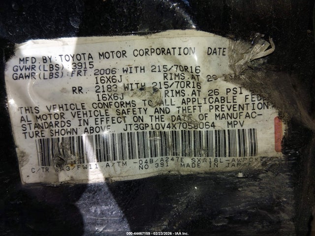 1999 TOYOTA RAV4 JT3GP10V4X7058064 Photo 8