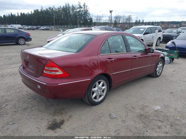 2004 MERCEDES-BENZ C 240 WDBRF61J44A638881 Photo 3