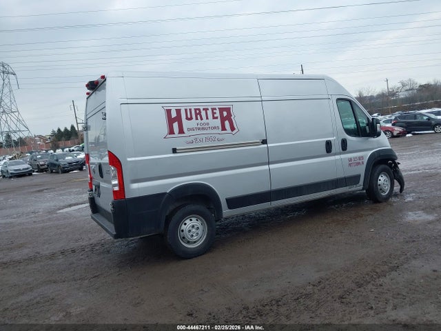 Продажа на аукционе авто 2023 Ram Promaster 2500 High Roof 159 Wb, vin: 3C6LRVDG3PE504297, номер лота: 44467211