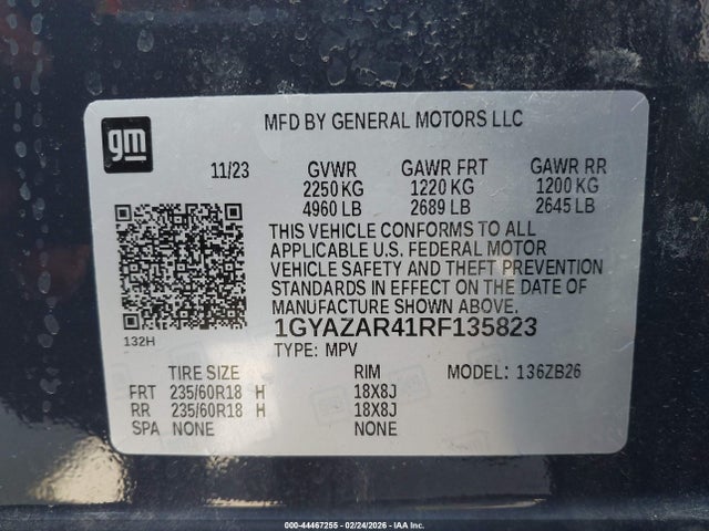 2024 CADILLAC XT4 1GYAZAR41RF135823 Photo 8