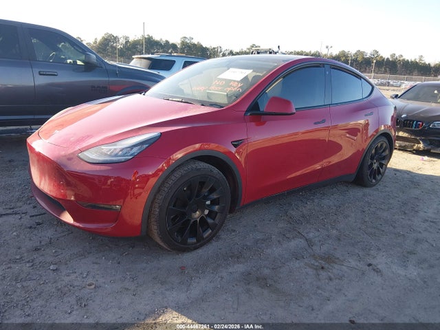 2022 TESLA MODEL Y 7SAYGDEEXNF329245 Photo 1
