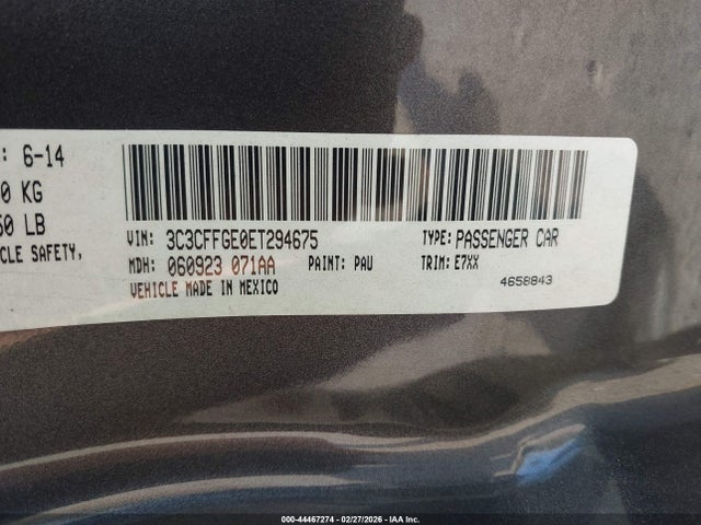 2014 FIAT 500E 3C3CFFGE0ET294675 Photo 8
