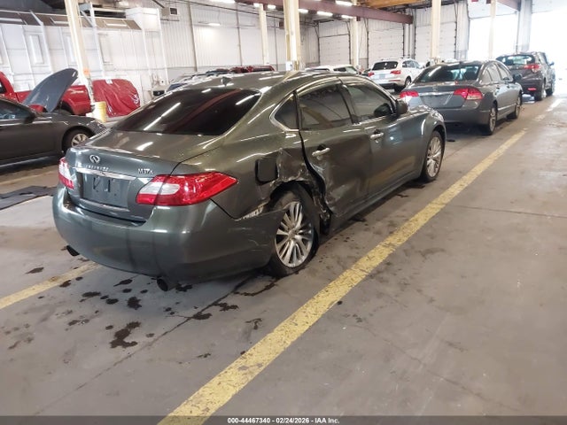 2012 Infiniti M37x მანქანა იყიდება აუქციონზე, vin: JN1BY1AR0CM393518, აუქციონის ნომერი: 44467340
