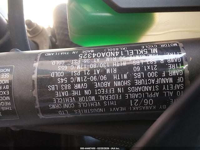 2022 KAWASAKI KL650 ML5KLEL14NDA04325 Photo 9