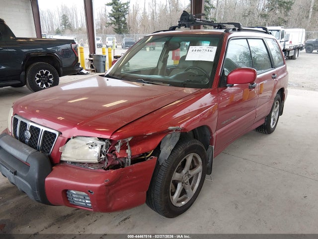 2002 Subaru Forester S მანქანა იყიდება აუქციონზე, vin: JF1SF65682H749369, აუქციონის ნომერი: 44467516
