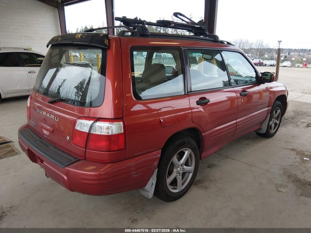 2002 Subaru Forester S მანქანა იყიდება აუქციონზე, vin: JF1SF65682H749369, აუქციონის ნომერი: 44467516