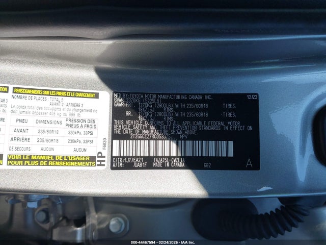 2024 LEXUS NX 350 2T2GGCEZ7RC053375 Photo 8
