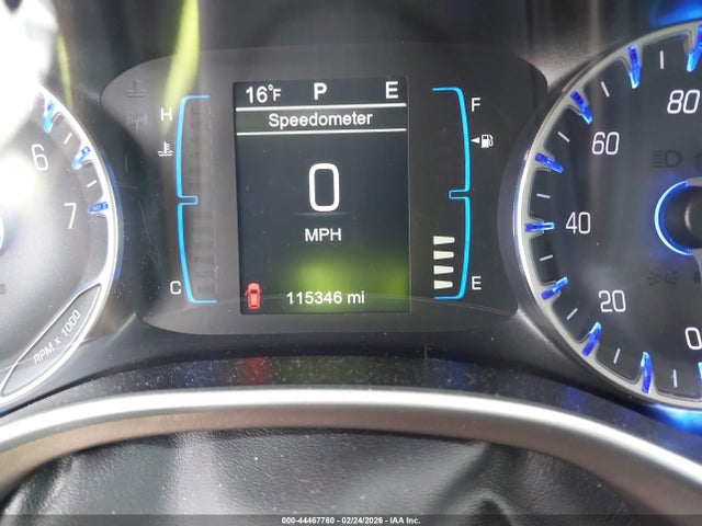 2017 Chrysler Pacifica Touring მანქანა იყიდება აუქციონზე, vin: 2C4RC1DG4HR592418, აუქციონის ნომერი: 44467760