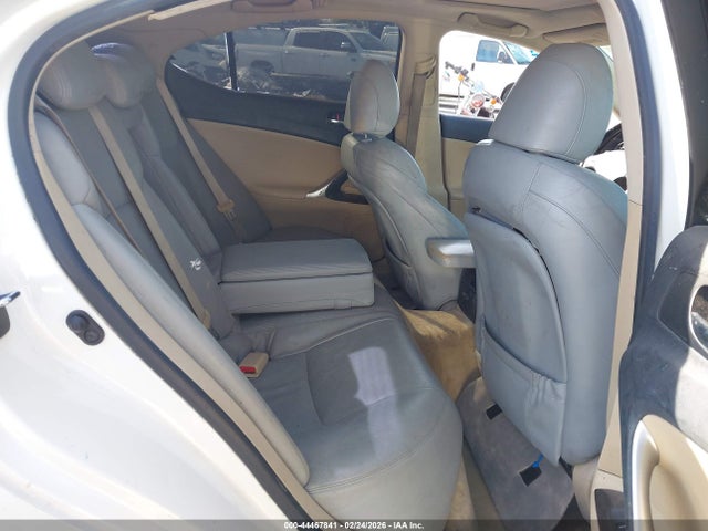 Aukcja sprzedaży 2007 Lexus Is 250, vin: JTHBK262472042076, numer aukcji: 44467841