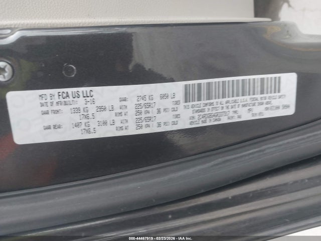 Dodge Grand Caravan American Value Pkg 2016 2C4RDGBG4GR337317 Image 9