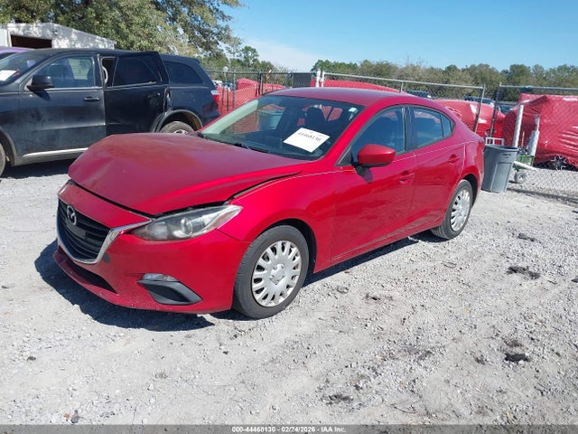 44468130 :رقم المزاد ، JM1BM1T79G1336472 vin ، 2016 Mazda Mazda3 I Sport مزاد بيع