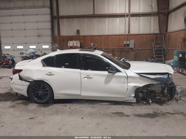 2021 Infiniti Q50 Signature Edition Awd მანქანა იყიდება აუქციონზე, vin: JN1EV7CR5MM755513, აუქციონის ნომერი: 44468358
