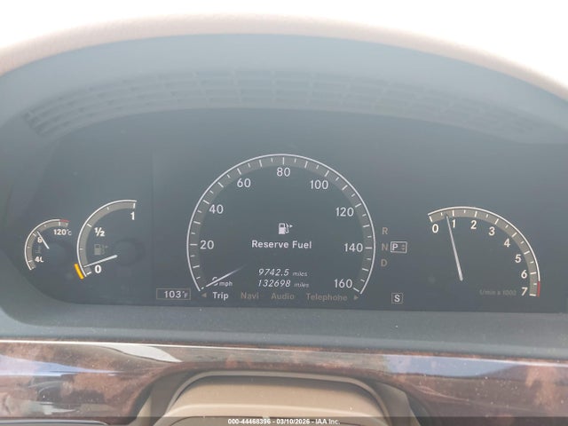 2008 Mercedes-benz S 550 4matic მანქანა იყიდება აუქციონზე, vin: WDDNG86X18A204998, აუქციონის ნომერი: 44468396