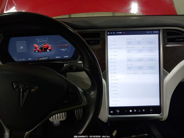 Aukcja sprzedaży 2016 Tesla Model X 75d/p100d/p90d, vin: 5YJXCBE48GFS00780, numer aukcji: 44468413