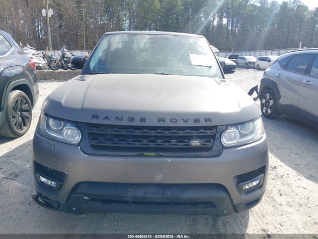 2015 Land Rover Range Rover Sport 3.0l V6 Supercharged Hse მანქანა იყიდება აუქციონზე, vin: SALWR2VF7FA626519, აუქციონის ნომერი: 44468519