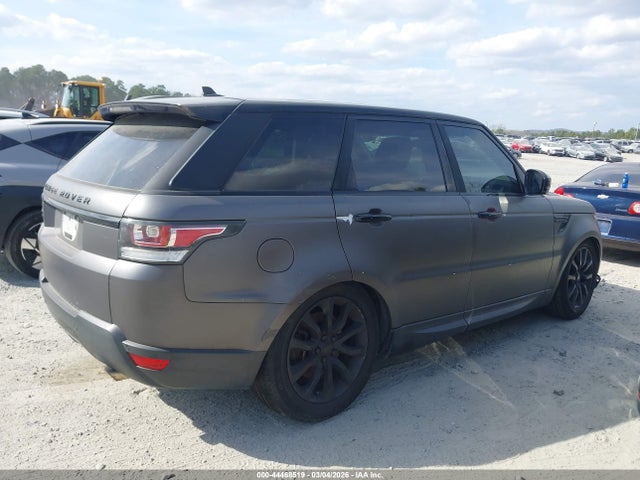 2015 Land Rover Range Rover Sport 3.0l V6 Supercharged Hse მანქანა იყიდება აუქციონზე, vin: SALWR2VF7FA626519, აუქციონის ნომერი: 44468519