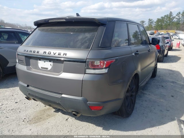 2015 Land Rover Range Rover Sport 3.0l V6 Supercharged Hse მანქანა იყიდება აუქციონზე, vin: SALWR2VF7FA626519, აუქციონის ნომერი: 44468519