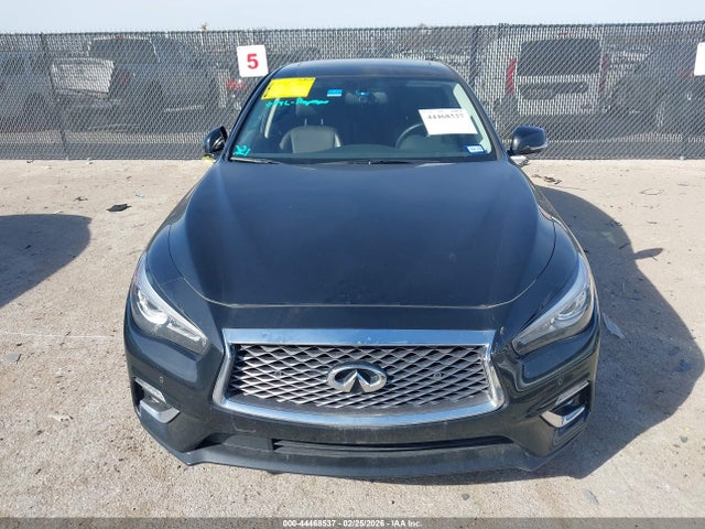 2022 Infiniti Q50 Luxe მანქანა იყიდება აუქციონზე, vin: JN1EV7BP9NM311312, აუქციონის ნომერი: 44468537