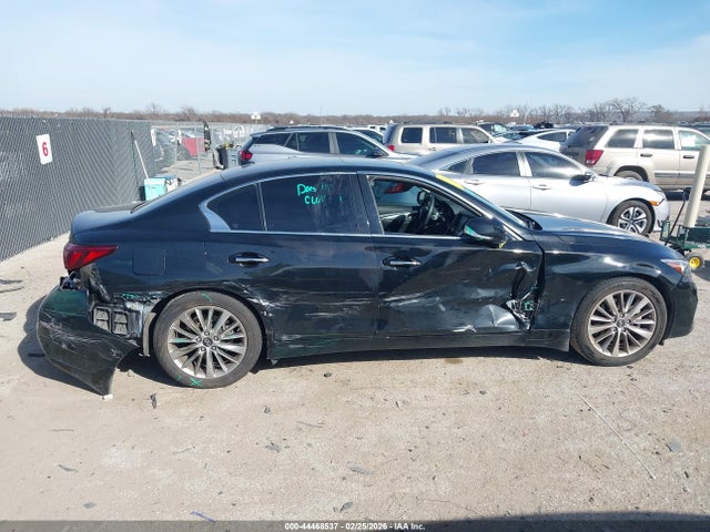 2022 Infiniti Q50 Luxe მანქანა იყიდება აუქციონზე, vin: JN1EV7BP9NM311312, აუქციონის ნომერი: 44468537
